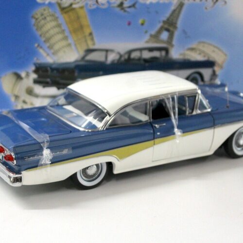1:18 SunStar Ford Fairlane 500 Hardtop *Around the World* blue