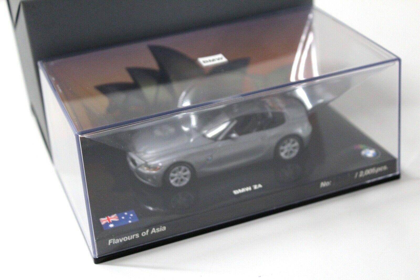 1:43 Minichamps BMW Z4 E85 Roadster grey ASIA DEALER VERSION