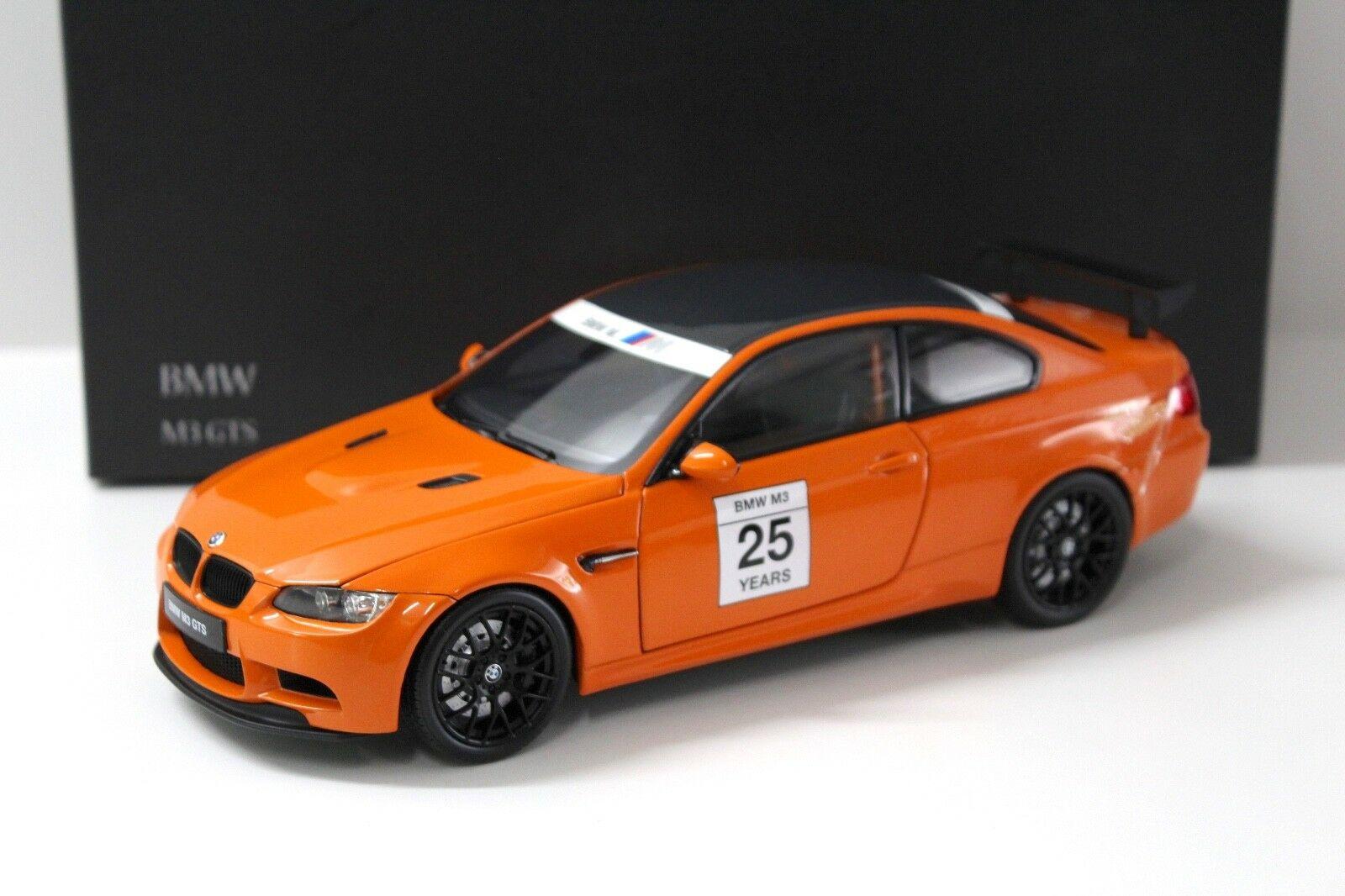 1:18 Kyosho BMW M3 E92 GTS Coupe *25 YEARS EDITION* orange