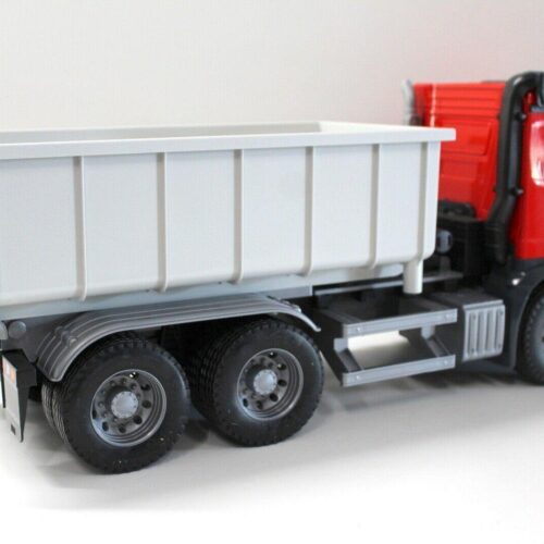 1:16 Bruder Mercedes Arocs LKW Abrollcontainer red