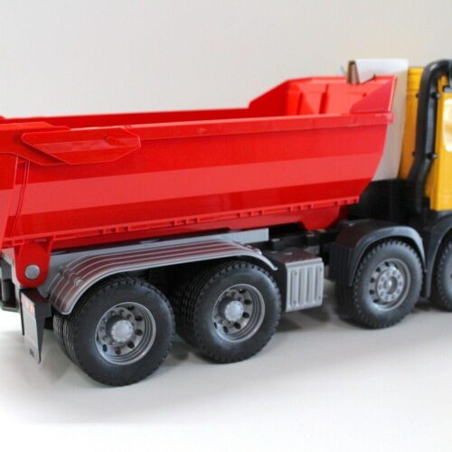 1:16 Bruder Mercedes Arocs LKW Halfpipe Kipper + Figur