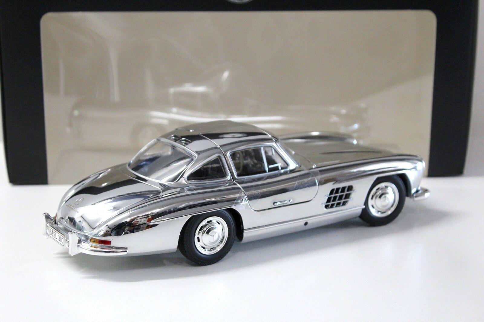 1:18 Minichamps Mercedes 300SL (W198) CHROM EDITION DEALER VERSION