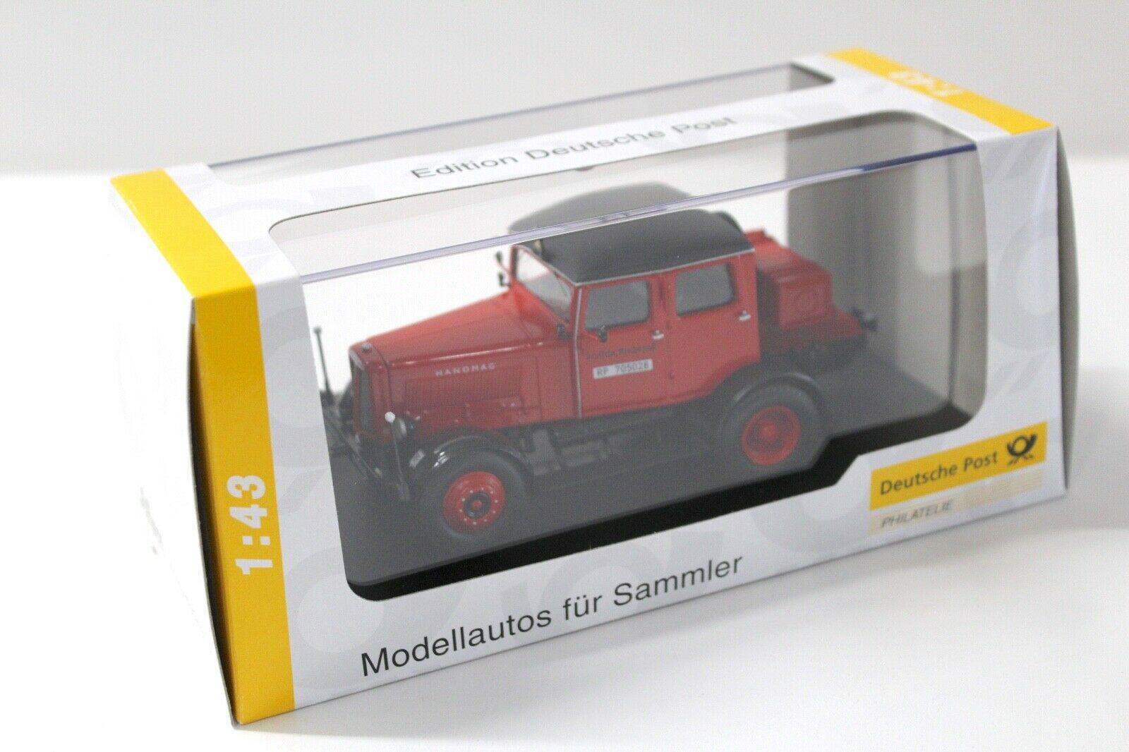 1:43 Schuco Hanomag ST 100 "Deutsche Reichspost" red POST Edition
