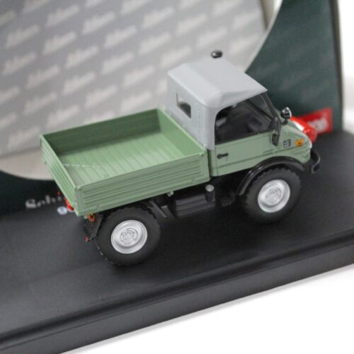 1:43 Schuco Mercedes Unimog 406 green / grey Top
