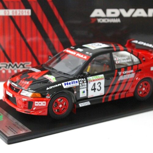 1:18 Tarmac Mitsubishi Lancer Evolution V WRC #43 Rally New Zealand