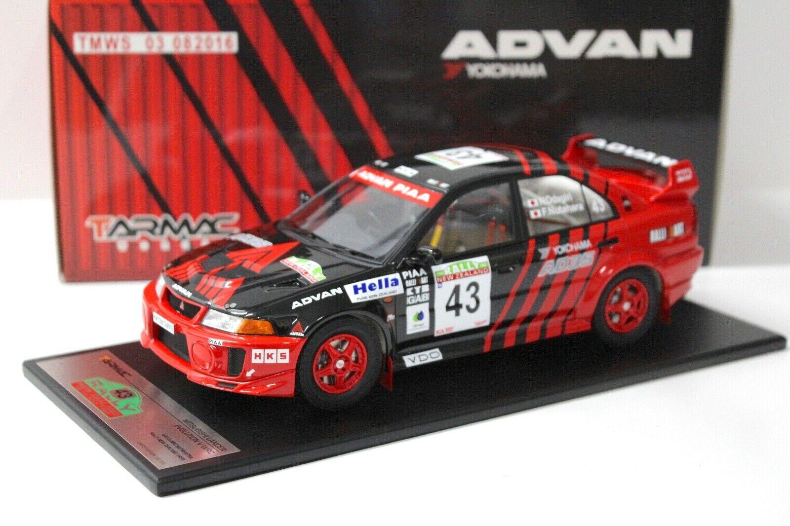 ID 45044 orig 1.jpg 1:18 Tarmac Mitsubishi Lancer Evolution V WRC #43 Rally New Zealand