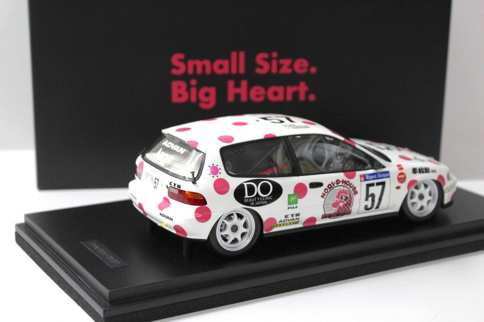 1:18 Tarmac Honda Civic EG6 #57 Japan #1 Endurance Race
