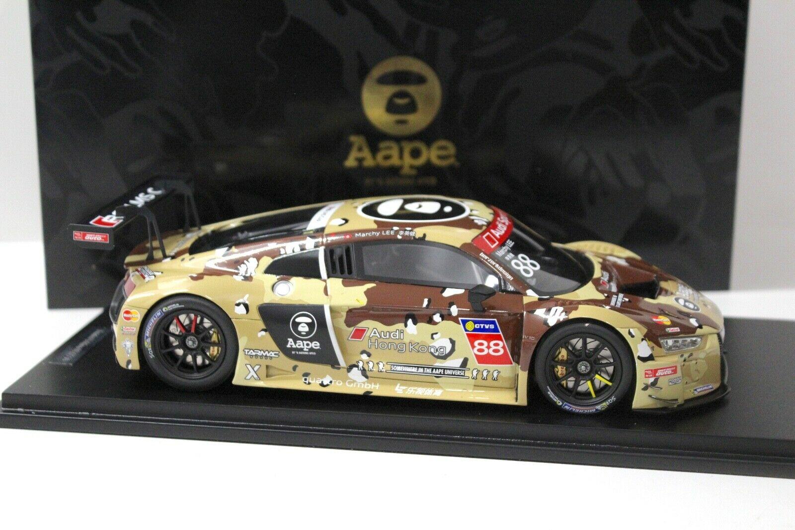 1:18 Tarmac Audi R8 LMS AAPE Asia #88 Marchy Lee Shanghai