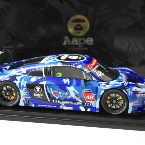 1:18 Tarmac Audi R8 LMS AAPE Audi HK #48 Mortara Sepang - Image 2