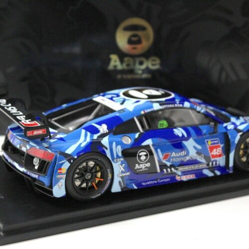 1:18 Tarmac Audi R8 LMS AAPE Audi HK #48 Mortara Sepang - Image 3