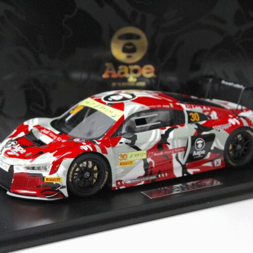 1:18 Tarmac Audi R8 LMS AAPE Audi HK #30 Lee FIA GT Macau