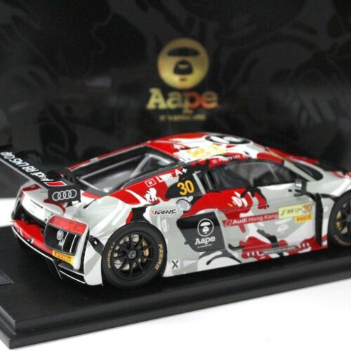 1:18 Tarmac Audi R8 LMS AAPE Audi HK #30 Lee FIA GT Macau