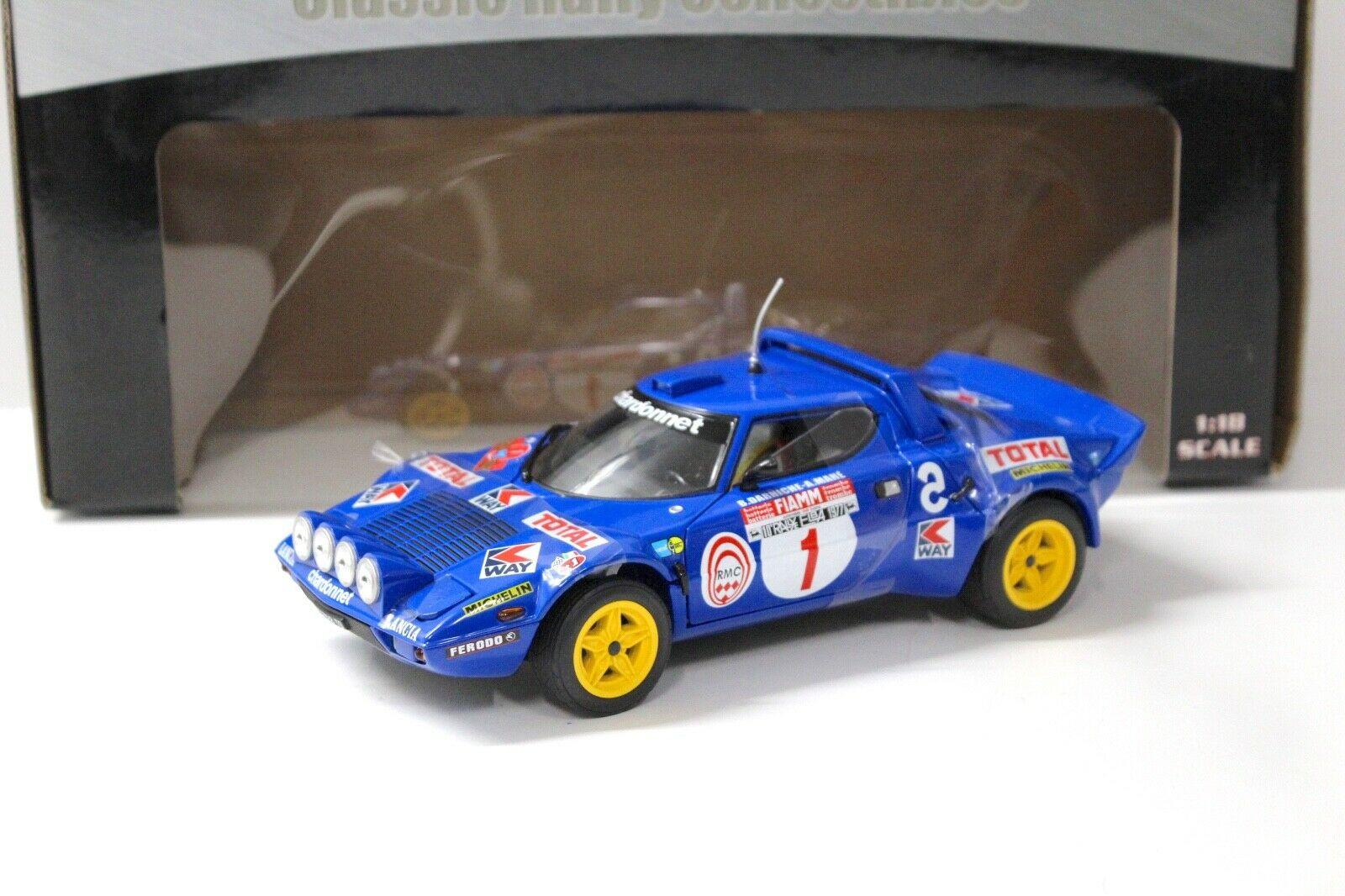 ID 45092 orig.jpg 1:18 SunStar Lancia Stratos HF Rally ELBA 1977 #1 blue