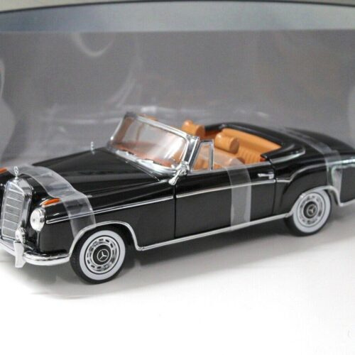 1:18 Sun Star Mercedes 220SE Cabriolet black 1958