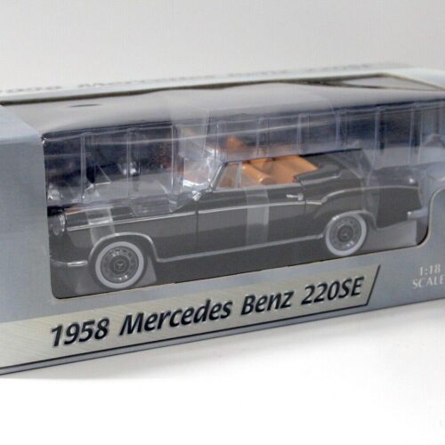 1:18 Sun Star Mercedes 220SE Cabriolet black 1958 - Image 4
