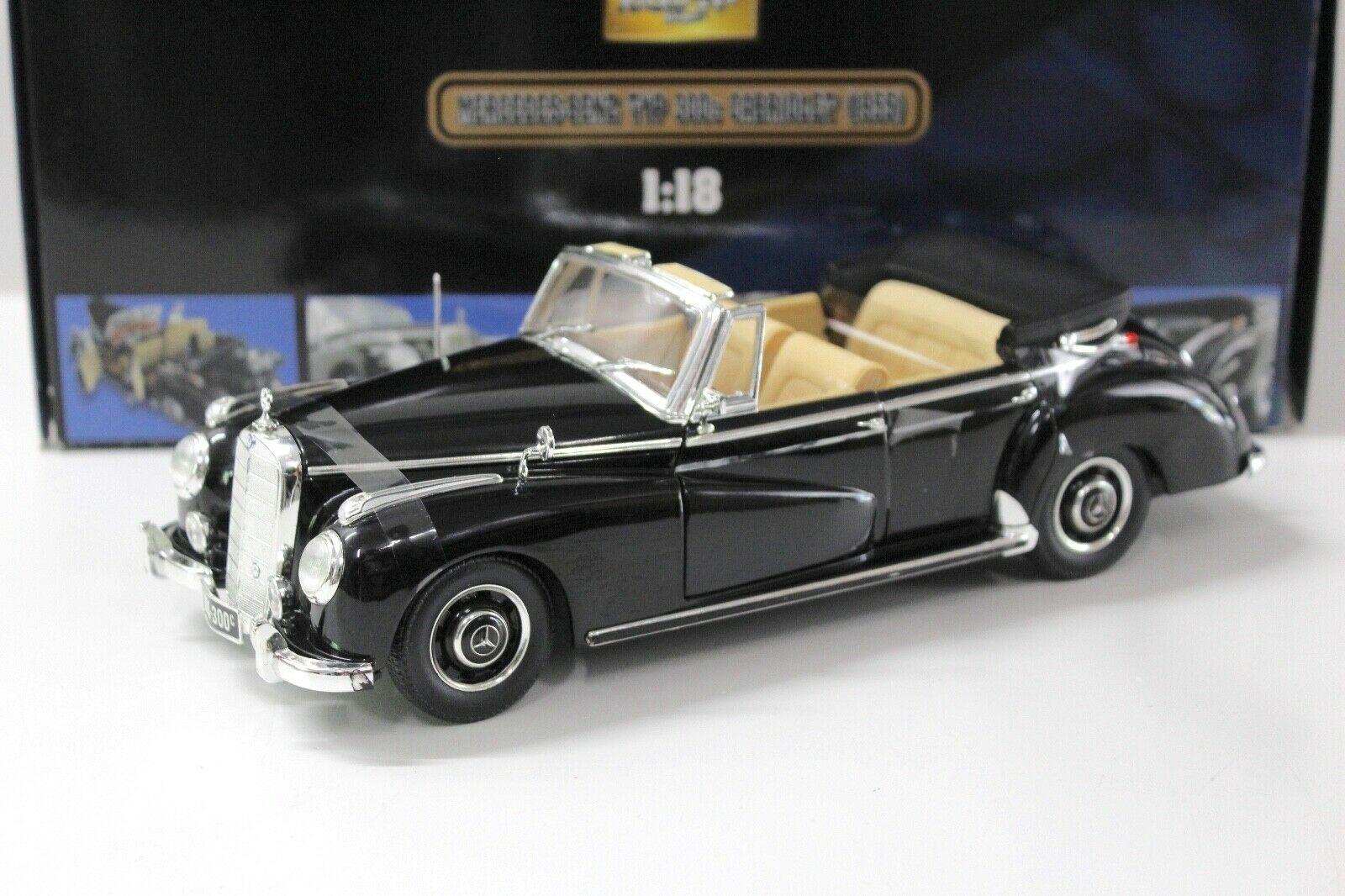1:18 Ricko Mercedes Typ 300C Cabriolet 1955 black