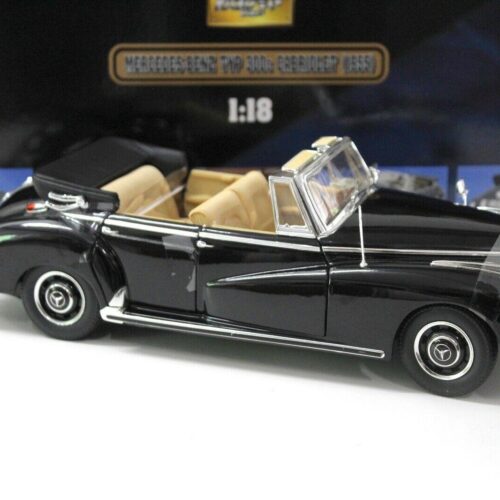 1:18 Ricko Mercedes Typ 300C Cabriolet 1955 black