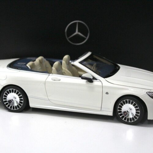 1:18 Norev Mercedes Maybach S650 Cabrio white DEALER VERSION