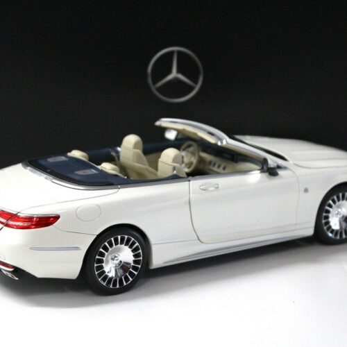 1:18 Norev Mercedes Maybach S650 Cabrio white DEALER VERSION