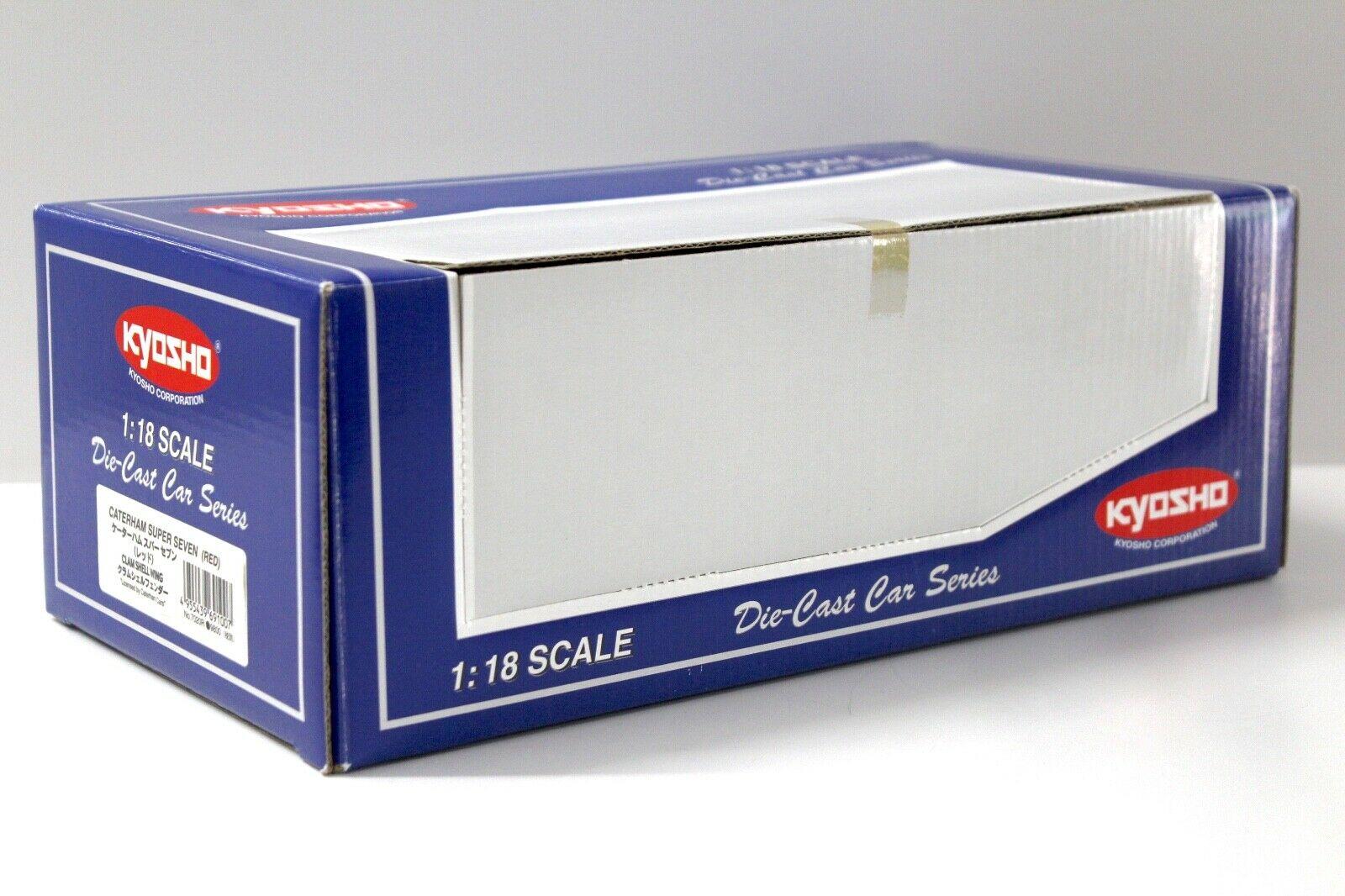 1:18 Kyosho Caterham Super Seven red/ silver