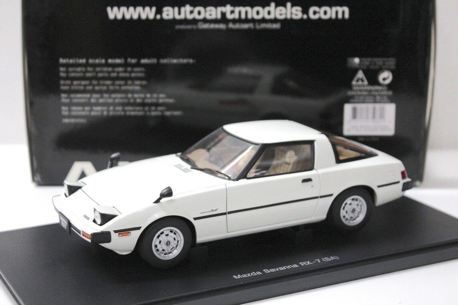 1:18 AUTOart Mazda Savanna RX-7 (SA) white