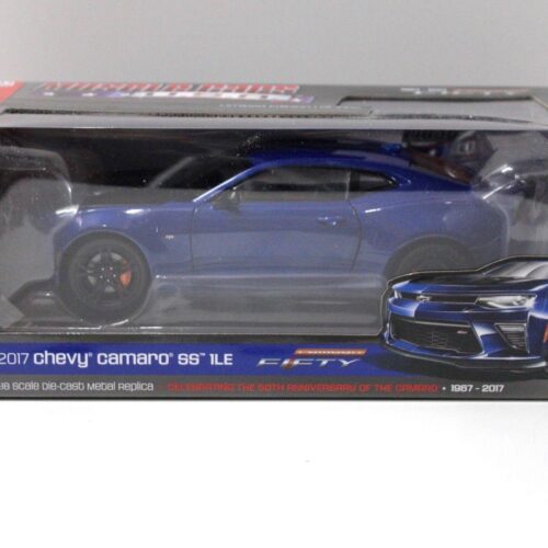 1:18 AUTO World Chevrolet Camaro SS 1LE 50th Anniversary blue