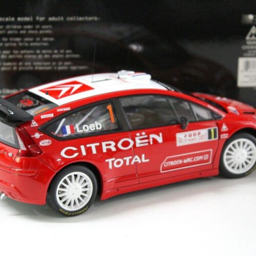 1:18 AUTOart Citroen C4 Rallye Monte Carlo 2008 LOEB