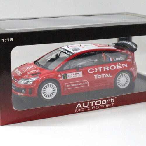 1:18 AUTOart Citroen C4 Rallye Monte Carlo 2008 LOEB