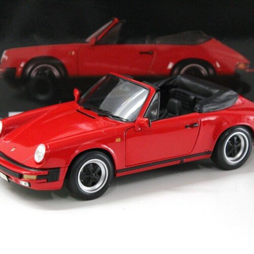 1:18 Minichamps Porsche 911 Carrera Cabriolet G-Modell red 1983