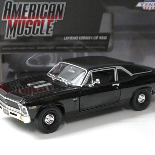 1:18 Auto World Chevrolet Nova Yenko 1969 black