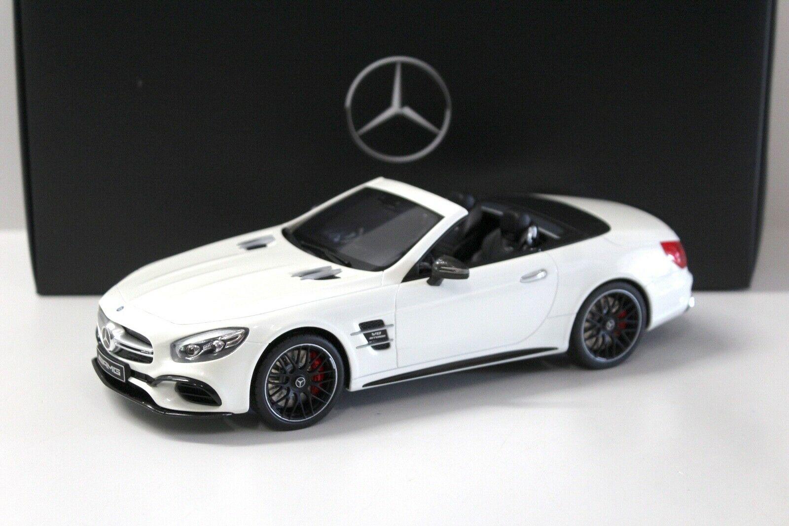 1:18 GT Spirit Mercedes SL63 AMG Convertible white DEALER VERSION