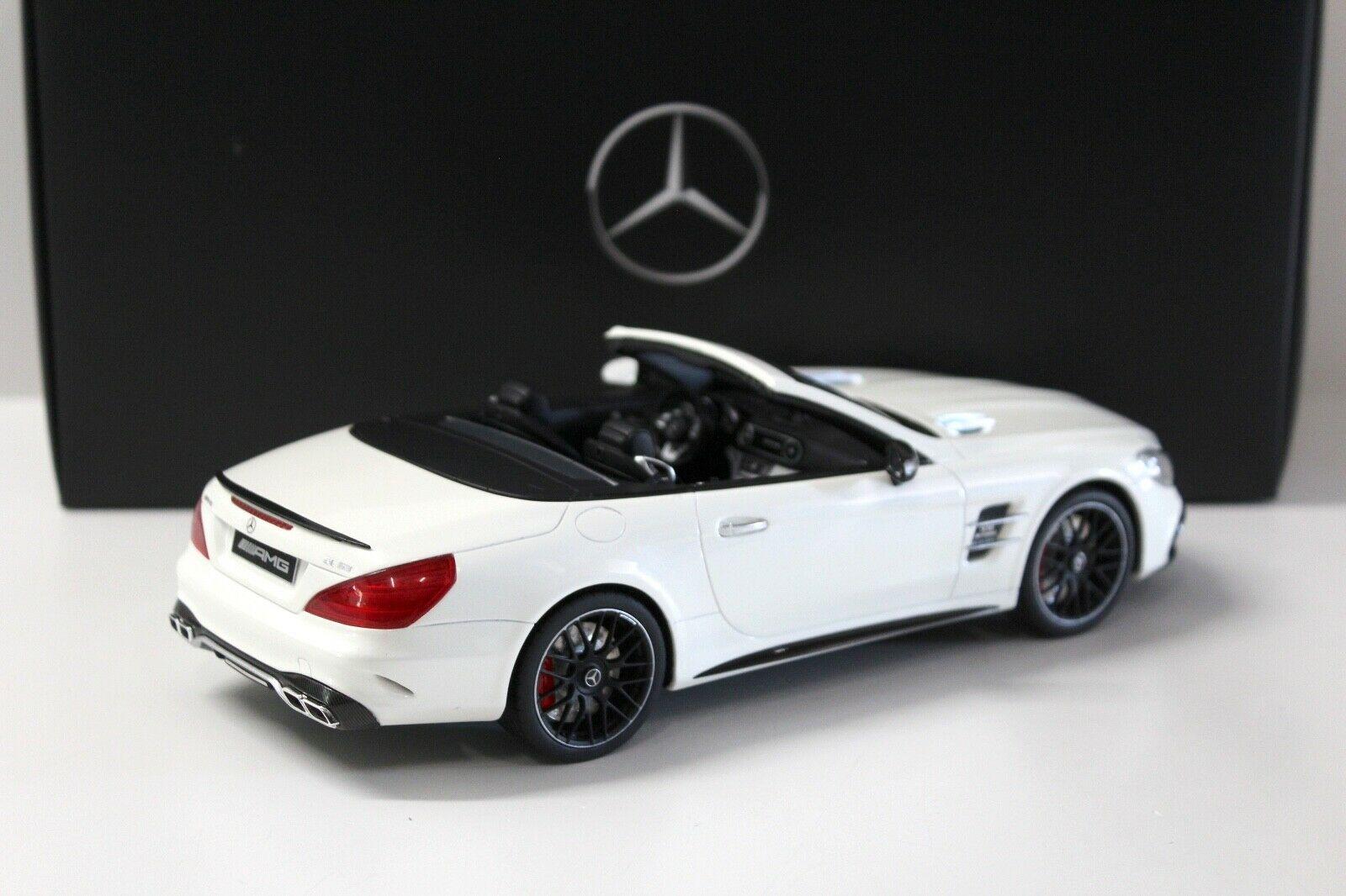 1:18 GT Spirit Mercedes SL63 AMG Convertible white DEALER VERSION