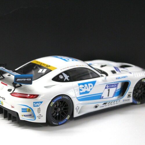 1:18 Norev Mercedes AMG GT3 Black Falcon SAP #1 DEALER VERSION