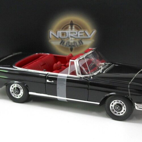 1:18 Norev Mercedes 280SE W111 Cabriolet black