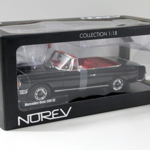 1:18 Norev Mercedes 280SE W111 Cabriolet black