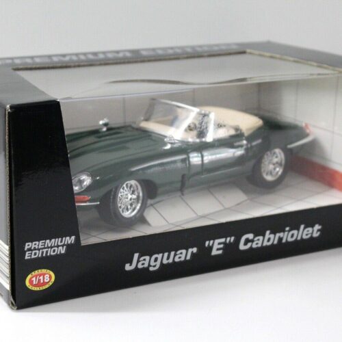 1:18 Bburago Jaguar E-Type Cabriolet dark green