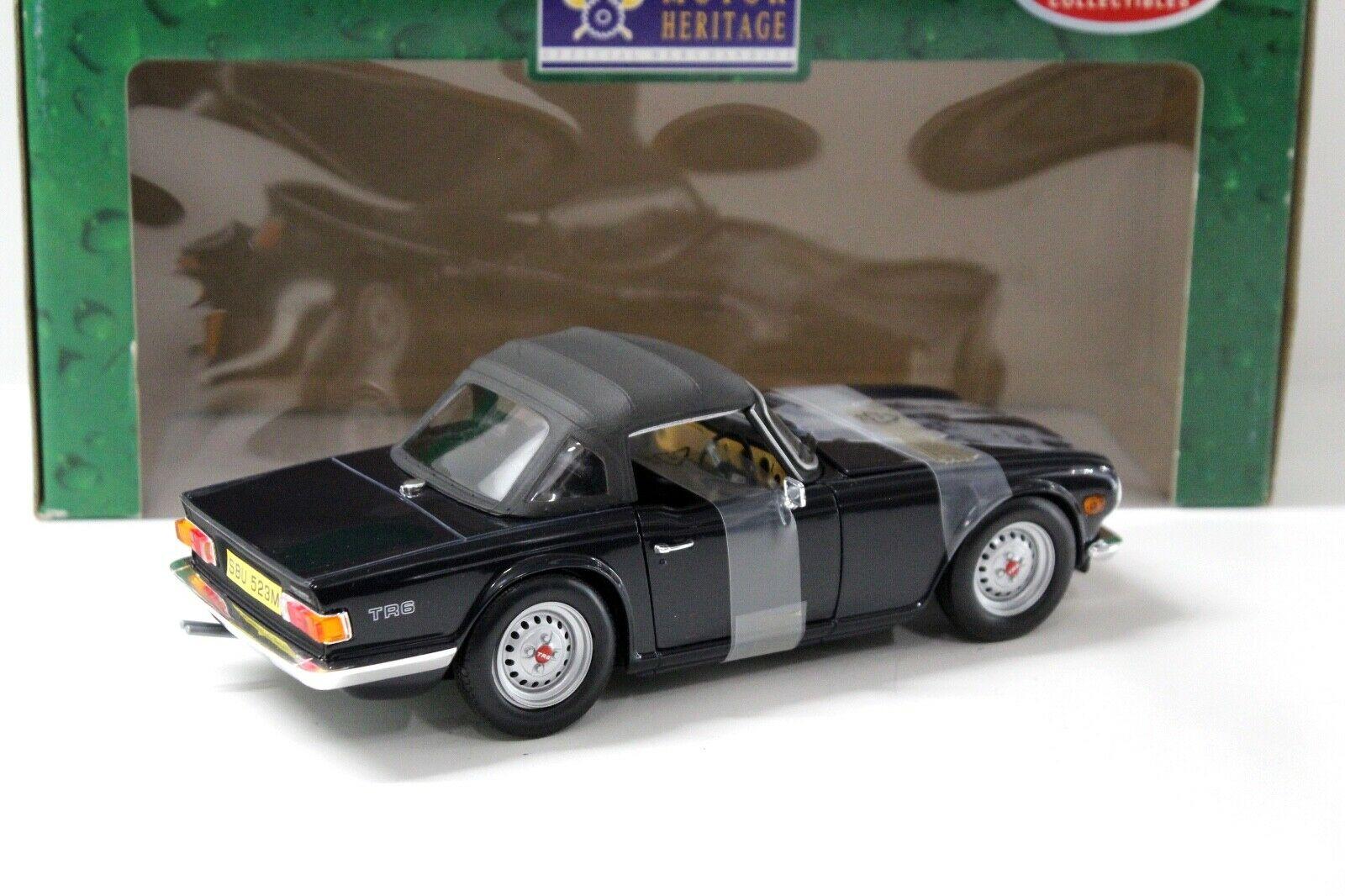 1:18 ERTL Britains Triumph TR6 Roadster dark blue