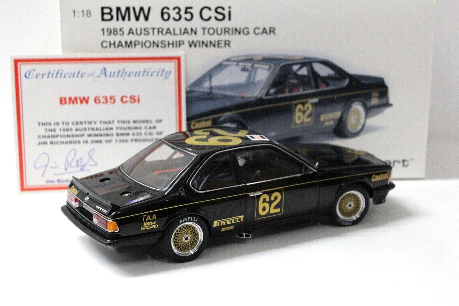 1:18 AUTOart BMW 635 CSI Jim Richards Australian Champion