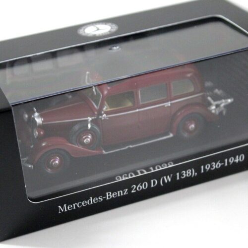 1:43 Premium Collectibles Mercedes 260D dark red 1938 DEALER VERSION