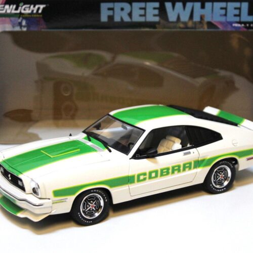 1:18 Greenlight Ford Mustang II Cobra 1978 white