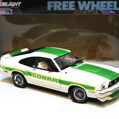 1:18 Greenlight Ford Mustang II Cobra 1978 white