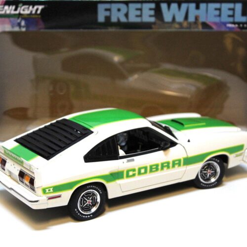 1:18 Greenlight Ford Mustang II Cobra 1978 white