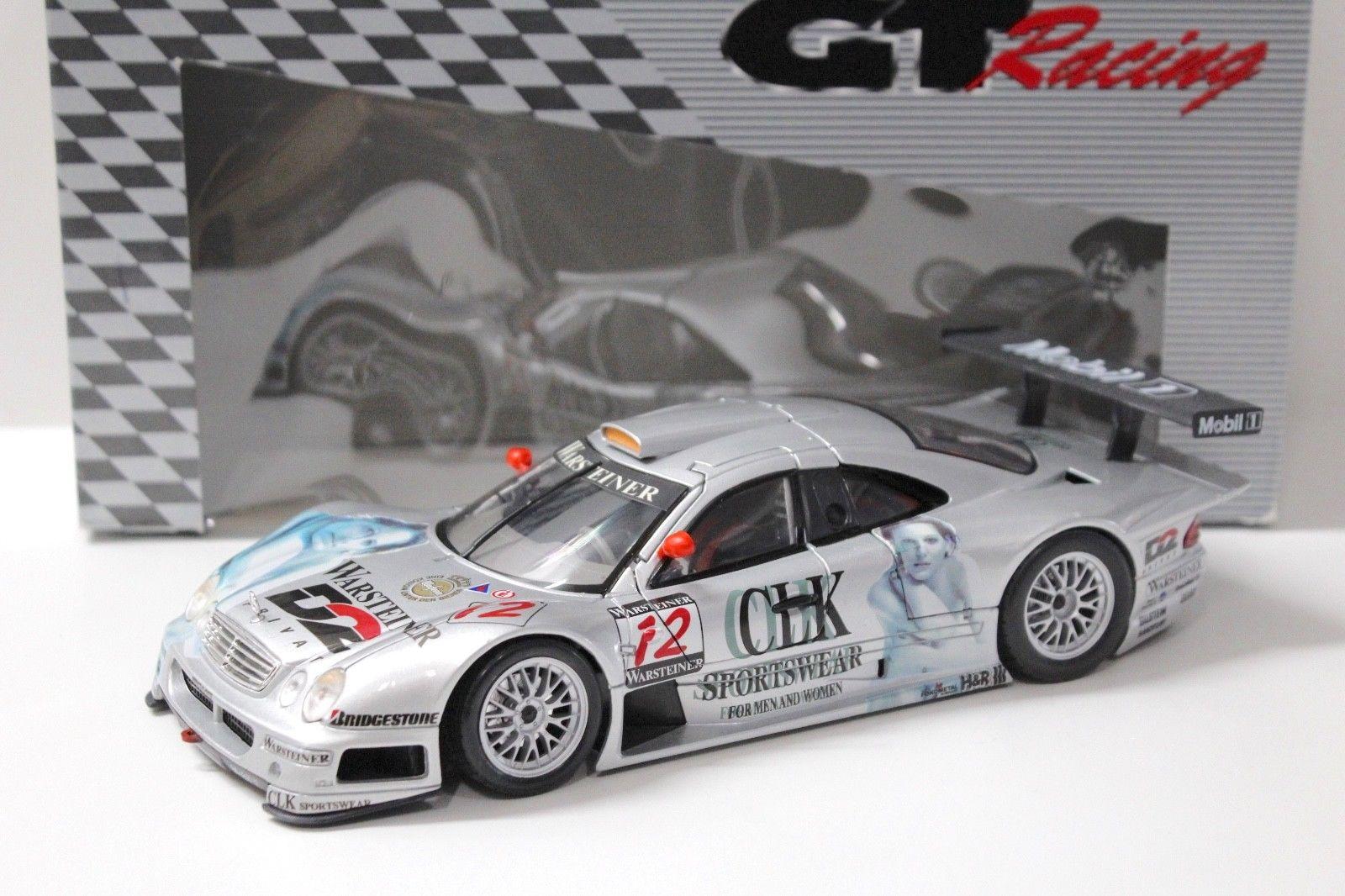 1:18 Maisto Mercedes CLK GTR #12 "SPORTSWEAR" silver