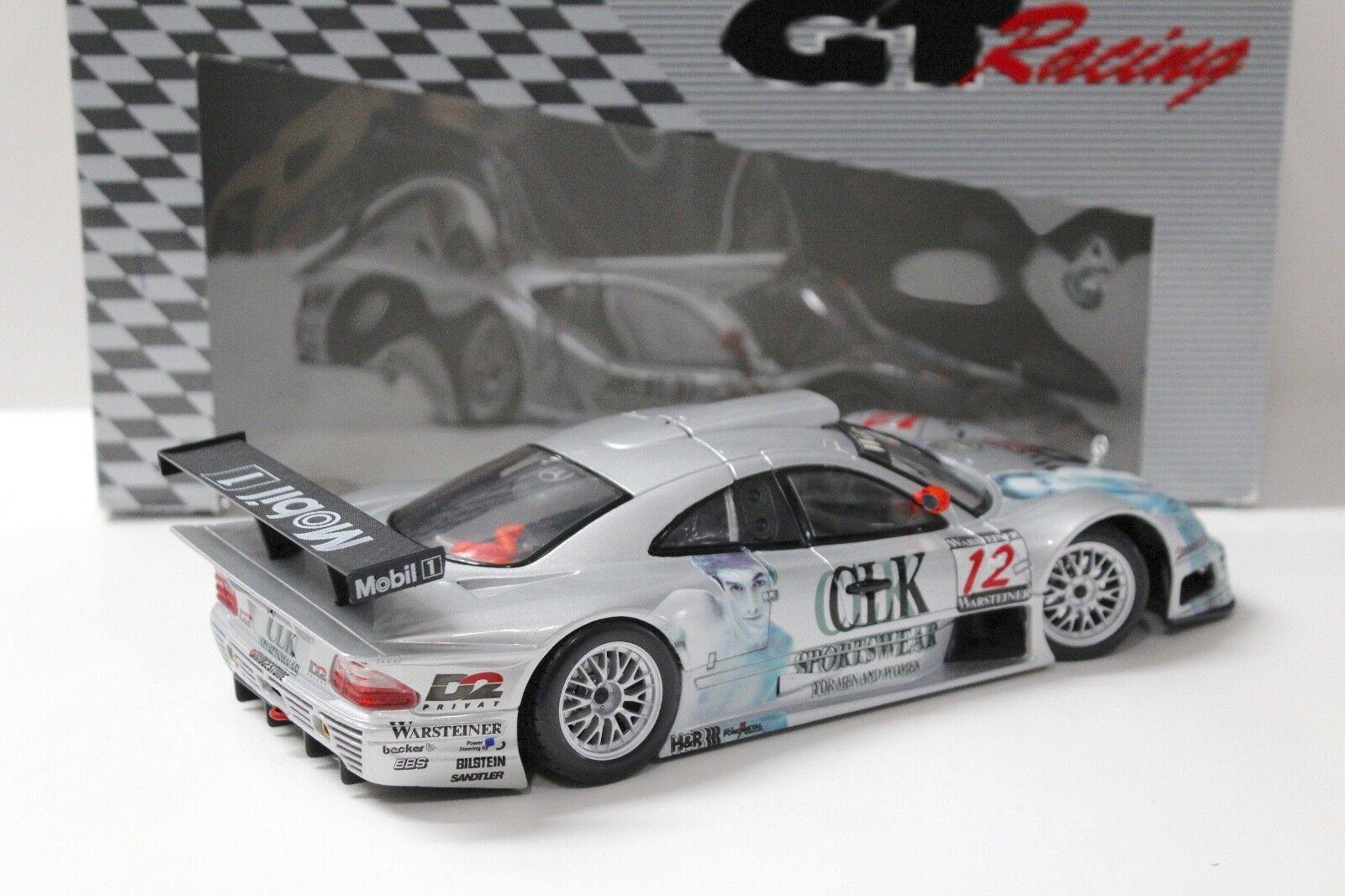 1:18 Maisto Mercedes CLK GTR #12 "SPORTSWEAR" silver