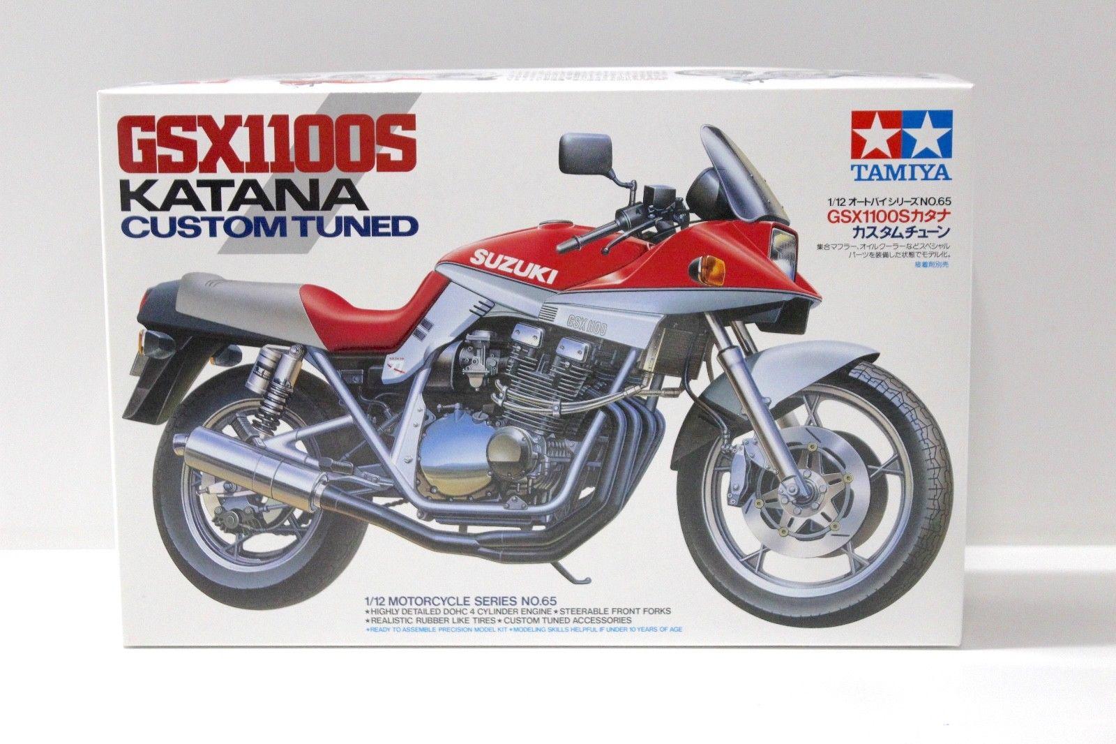 1:12 TAMIYA Suzuki GSX1100S KATANA Custom Tuned KIT/ Bausatz