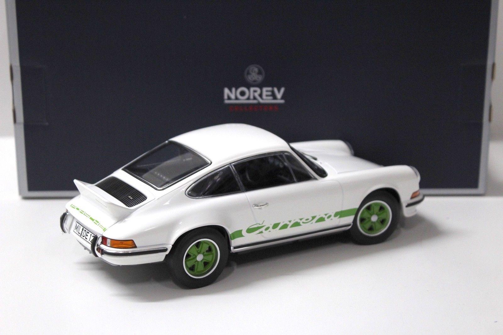 1:18 Norev Porsche 911 RS 1973 white/ green