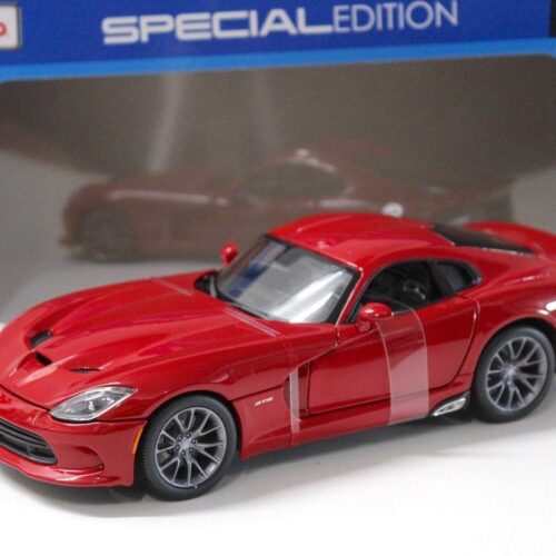 1:18 Maisto Dodge Viper GTS Coupe 2013 red