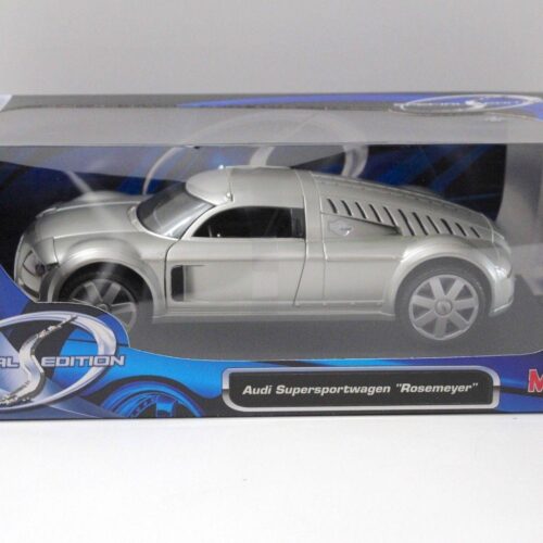 1:18 Maisto Audi Supersportwagen "Rosemeyer" silver