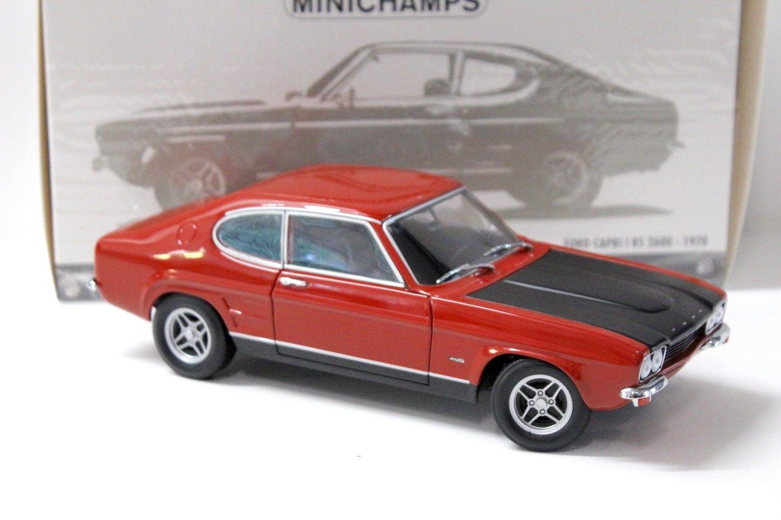 1:18 Minichamps Ford Capri I RS 2600 red/black