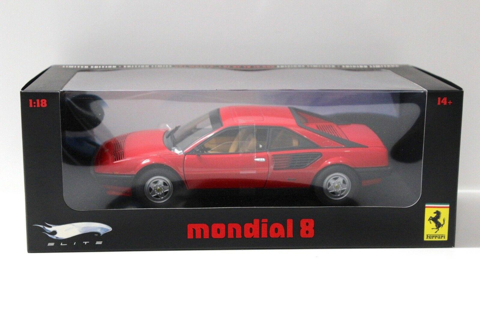 1:18 Hot Wheels Elite Ferrari Mondial 8 red